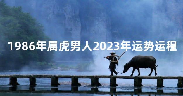 1986年属虎男人2023年运势运程