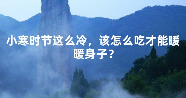 小寒时节这么冷，该怎么吃才能暖暖身子？