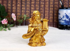 财神爷招财的风水摆件 民间传统信仰中的招财之神